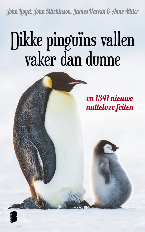 Dikke pinguïns vallen vaker dan dunne – John Mitchinson – boek cover