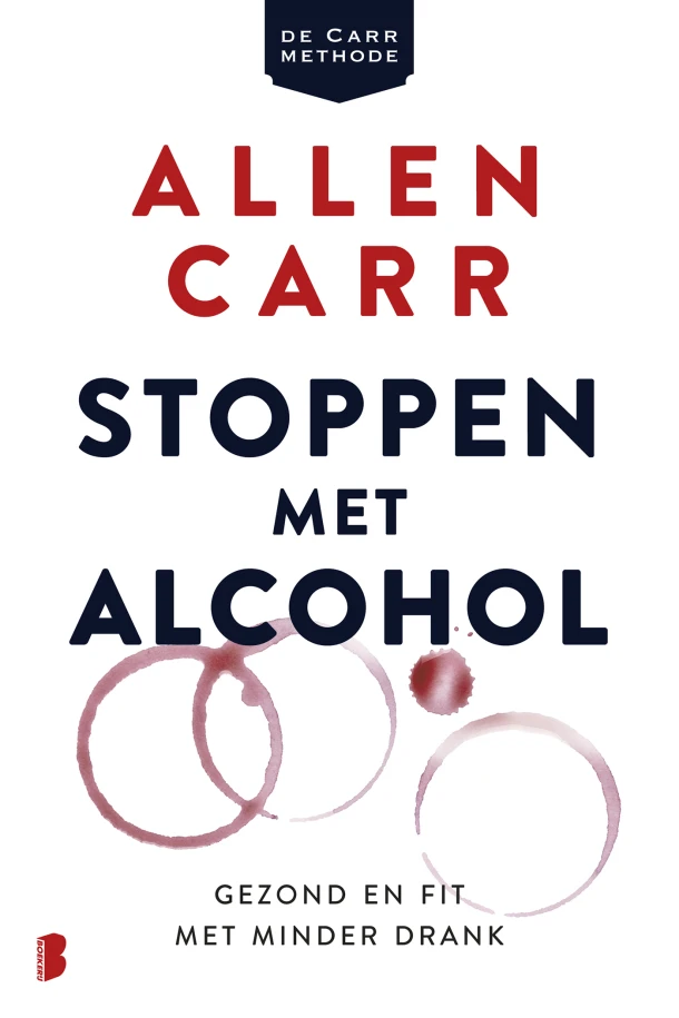 Stoppen met alcohol – Allen Carr – boek cover