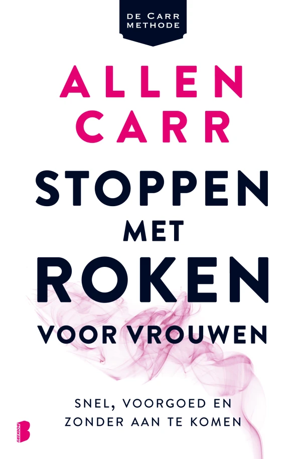 Stoppen met roken voor vrouwen – Allen Carr – boek cover