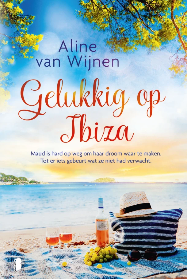 Gelukkig op Ibiza – Aline van Wijnen – boek cover