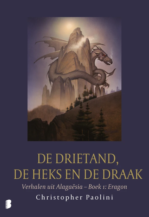 De drietand, de heks en de draak – Christopher Paolini – boek cover