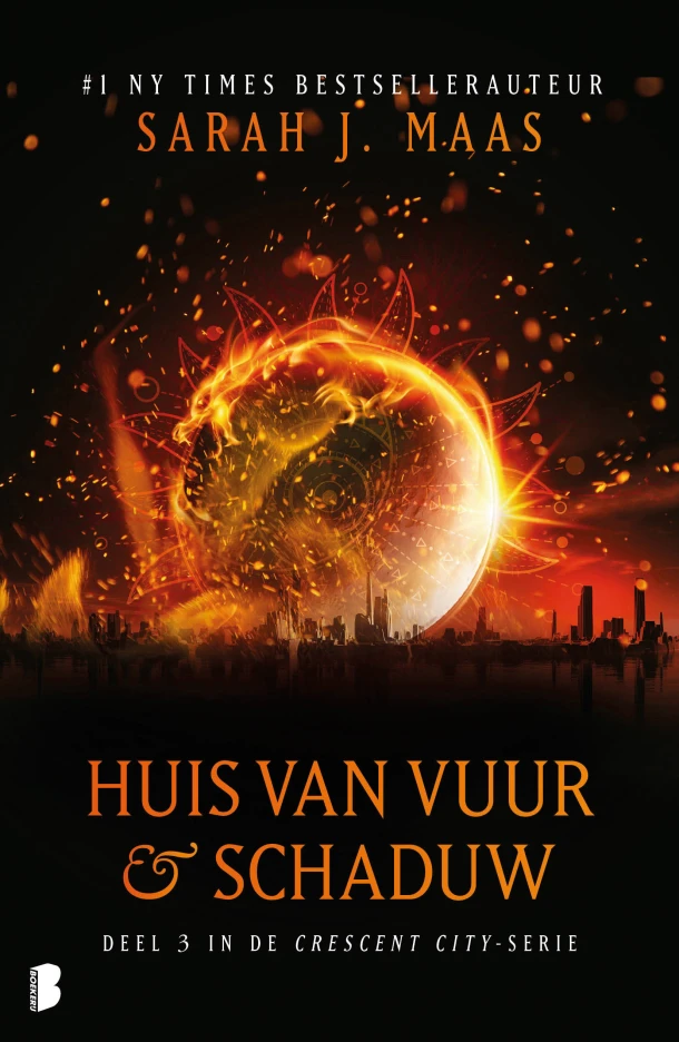 Huis van vuur & schaduw – Sarah J. Maas – boek cover