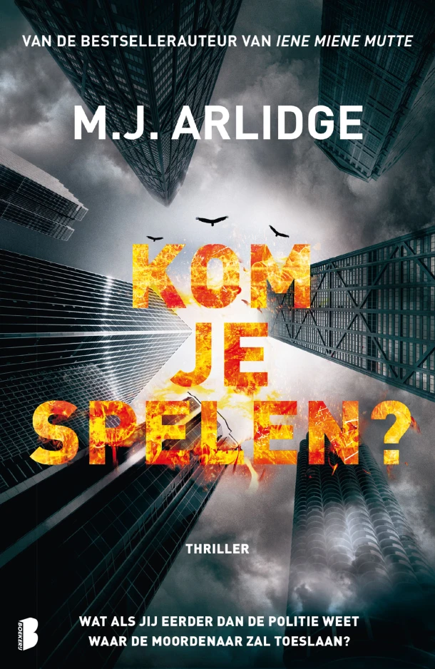 Kom je spelen? – M.J. Arlidge – boek cover