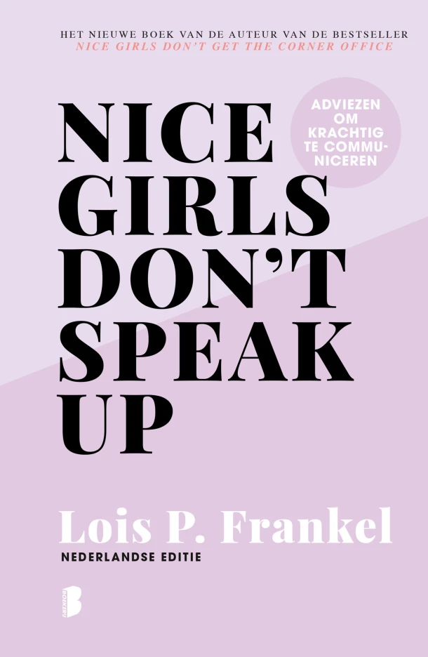 Nice girls don't speak up – Lois P. Frankel – boek cover