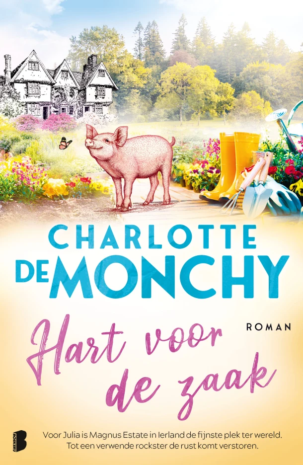 Hart voor de zaak – Charlotte de Monchy – boek cover