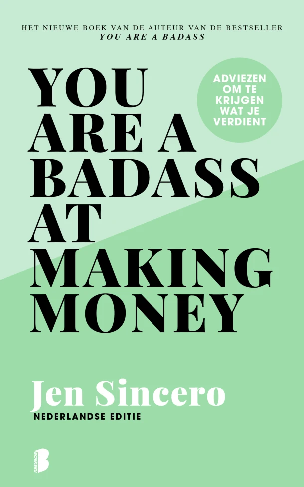 You are a badass at making money – Jen Sincero – boek cover