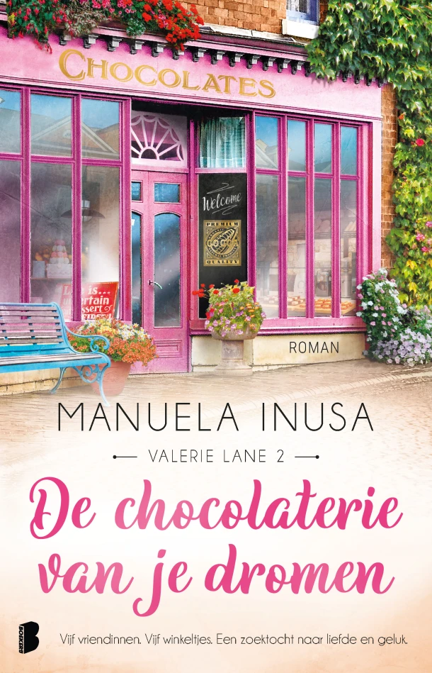 De chocolaterie van je dromen – Manuela Inusa – boek cover