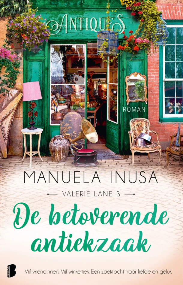 De betoverende antiekzaak – Manuela Inusa – boek cover