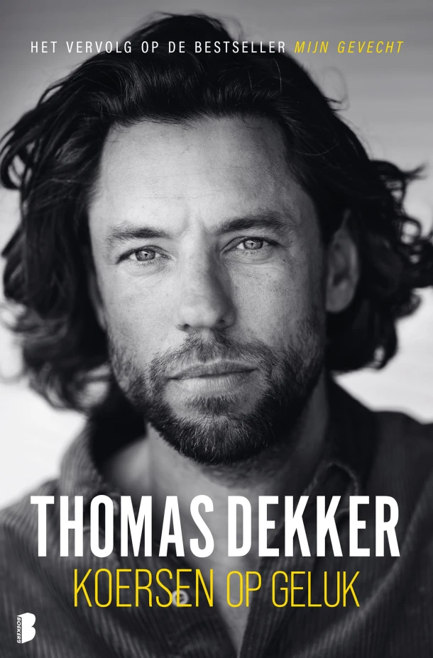 Koersen op geluk – Thomas Dekker – boek cover