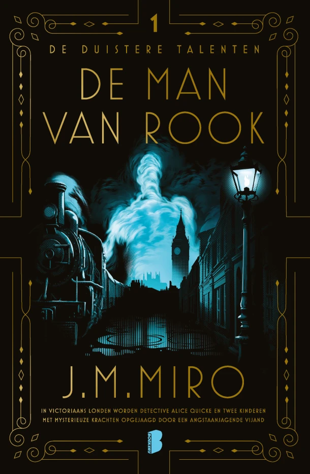 De man van rook – J.M. Miro – boek cover