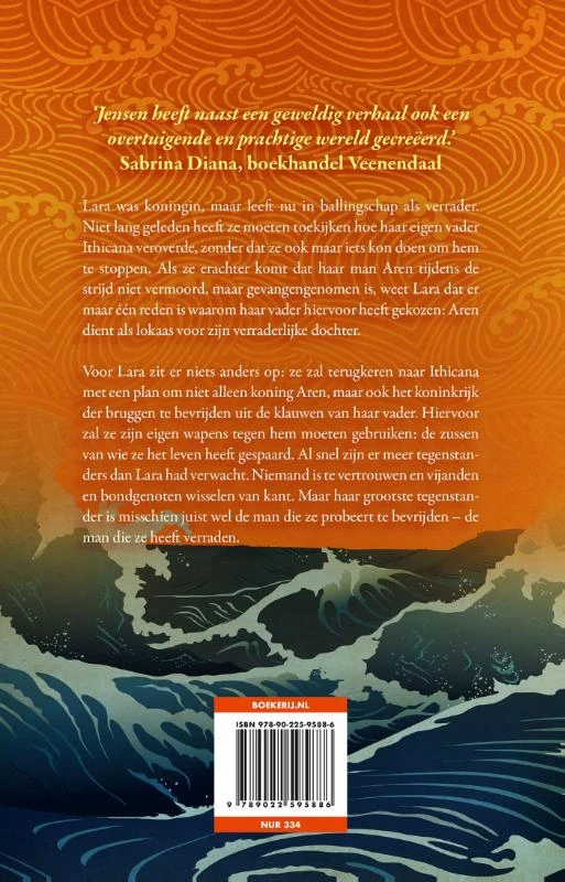 De koningin van verraad – Danielle L. Jensen – boek cover