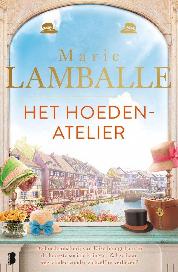 Het hoedenatelier – Marie Lamballe – boek cover