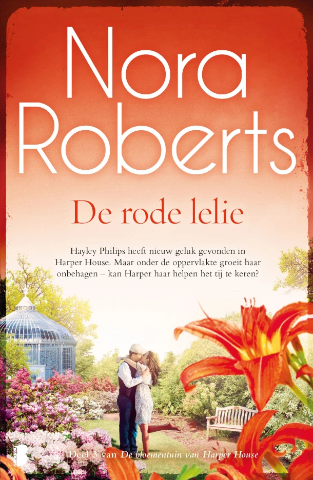 De rode lelie – Nora Roberts – boek cover