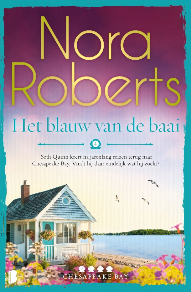 Het blauw van de baai – Nora Roberts – boek cover