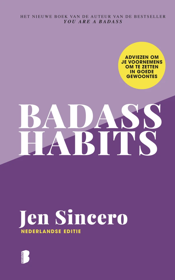 Badass habits – Jen Sincero – boek cover