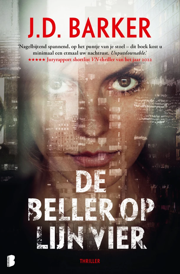 De beller op lijn vier – J.D. Barker – boek cover