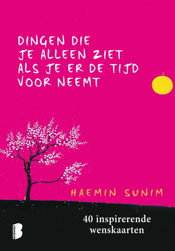 Dingen die je alleen ziet als je er de tijd voor neemt – Haemin Sunim – boek cover