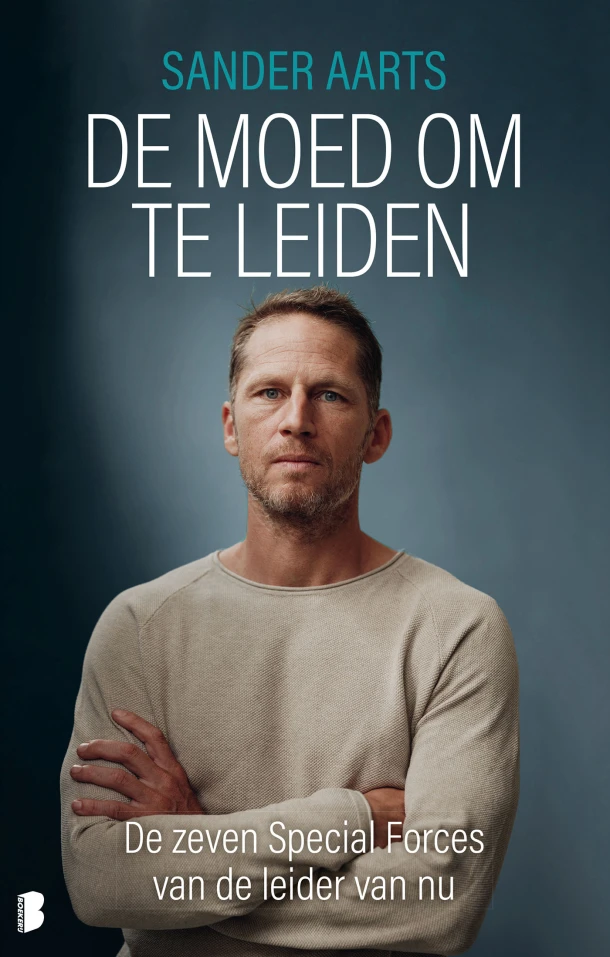 De moed om te leiden – Sander Aarts – boek cover