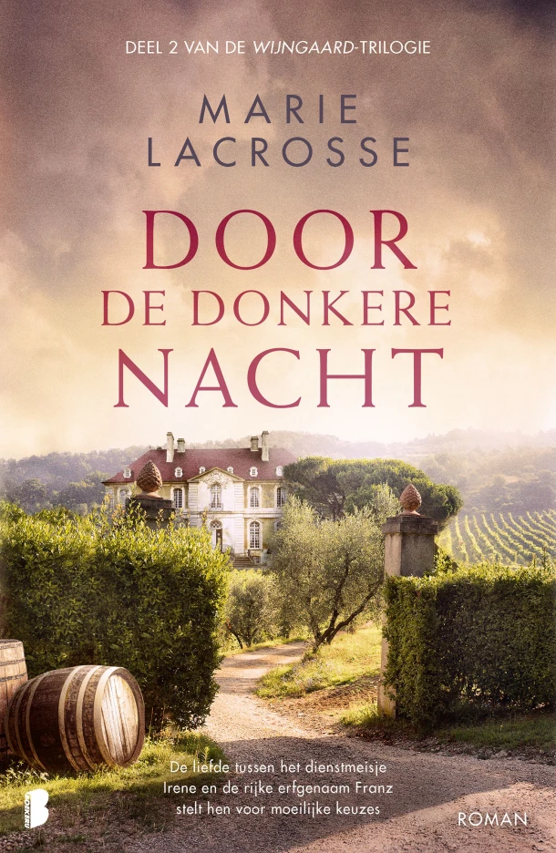 Door de donkere nacht – Marie Lacrosse – boek cover