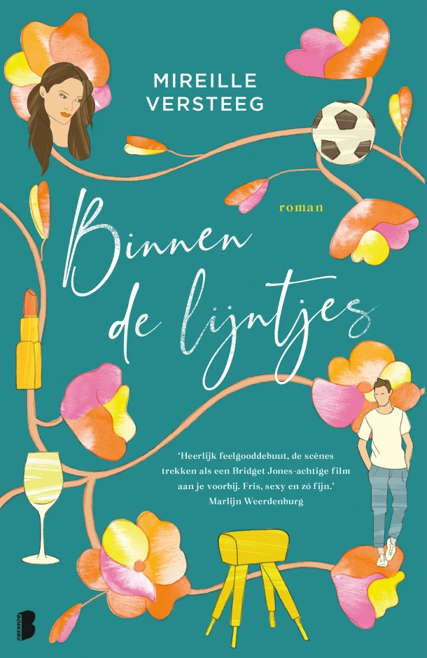 Binnen de lijntjes – Mireille Versteeg – boek cover