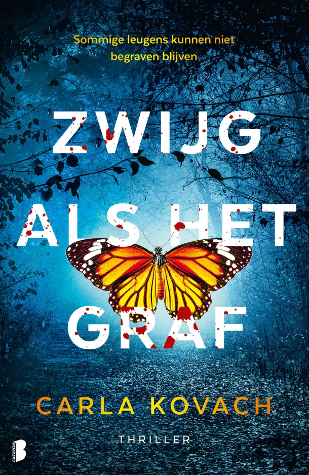 Zwijg als het graf – Carla Kovach – boek cover