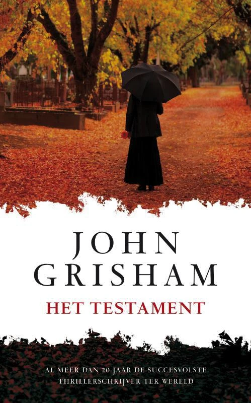 Het testament ā John Grisham ā boek cover