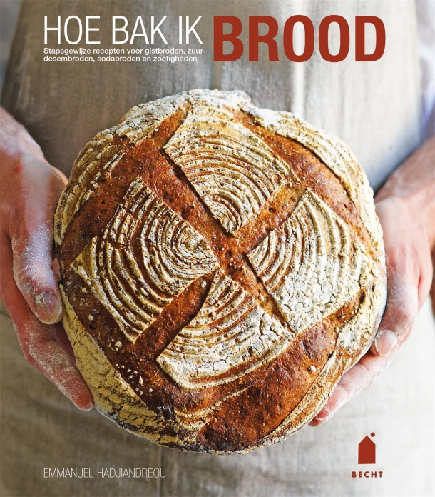 Hoe bak ik brood – Emmanuel Hadjiandreou – boek cover