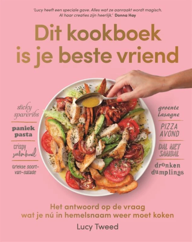 Dit kookboek is je beste vriend – Lucy Tweed – boek cover