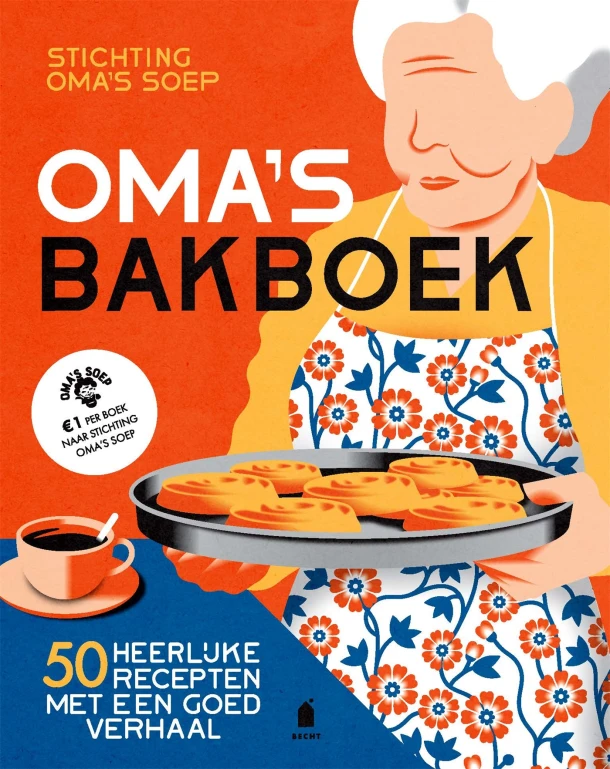 Oma's bakboek – Stichting Oma‘s Soep – boek cover