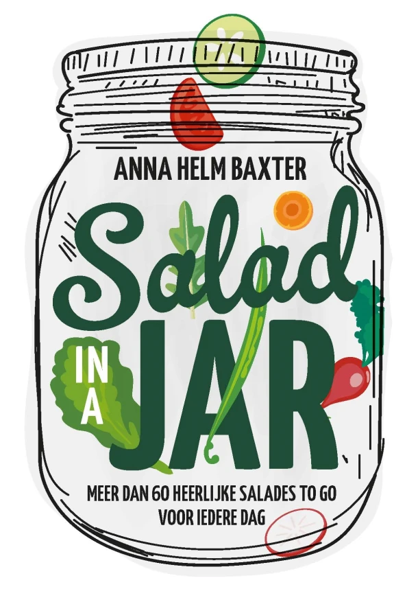 Salad in a jar – Anna Helm Baxter – boek cover