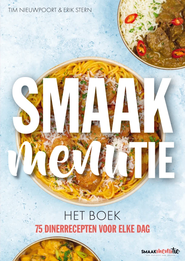 SmaakMenutie - het boek – Tim Nieuwpoort – boek cover