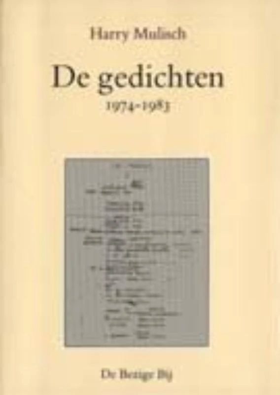 De gedichten, 1974-1983 – Harry Mulisch – boek cover