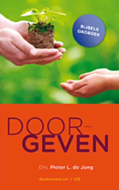 Doorgeven – Pieter L. de Jong – boek cover
