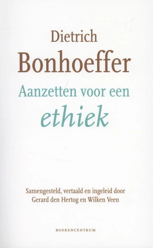 Aanzetten voor een ethiek – Gerard den Hertog – boek cover