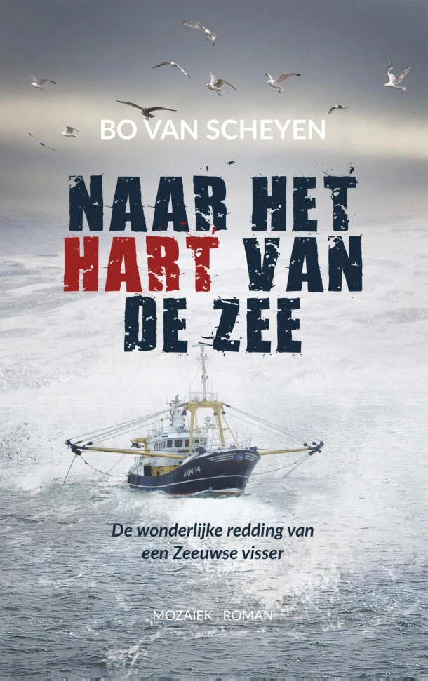 Naar het hart van de zee – Bo van Scheyen – boek cover