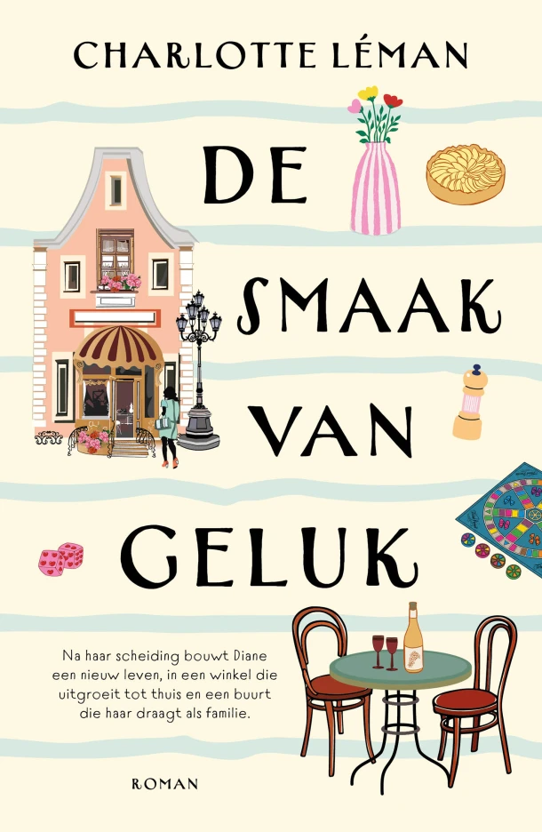 De smaak van geluk – Charlotte Léman – boek cover