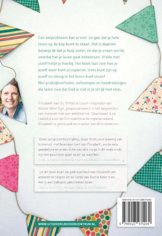 Vrede met jezelf – Elisabeth van Zijl – boek cover