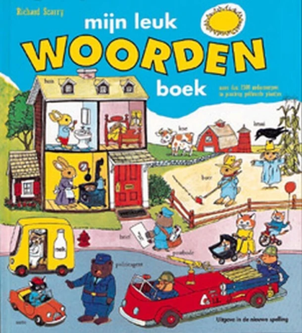 Mijn leuk woordenboek – R. Scarry – boek cover