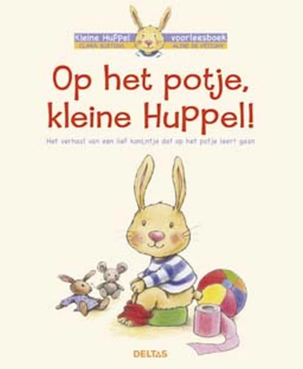 Op het potje, kleine Huppel! – Aline de Pétigny – boek cover