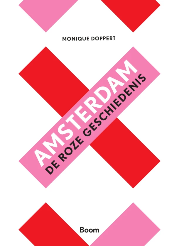 Amsterdam, de roze geschiedenis – Monique Doppert – boek cover