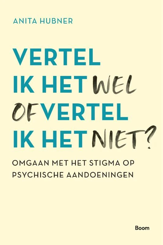 Vertel ik het wel of vertel ik het niet? – Anita Hubner – boek cover