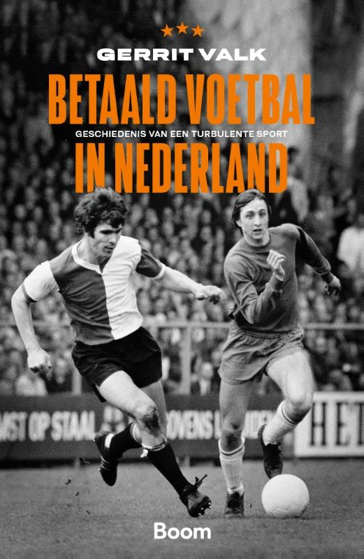 Betaald voetbal in Nederland – Gerrit Valk – boek cover