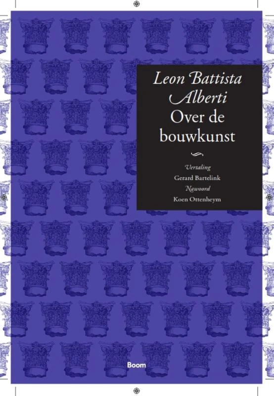 Over de bouwkunst – Leon Battista Alberti – boek cover