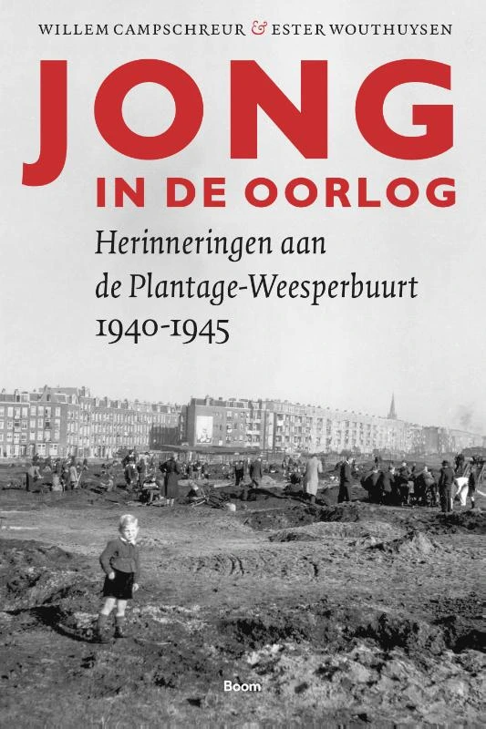 Jong in de oorlog – Willem Campschreur – boek cover