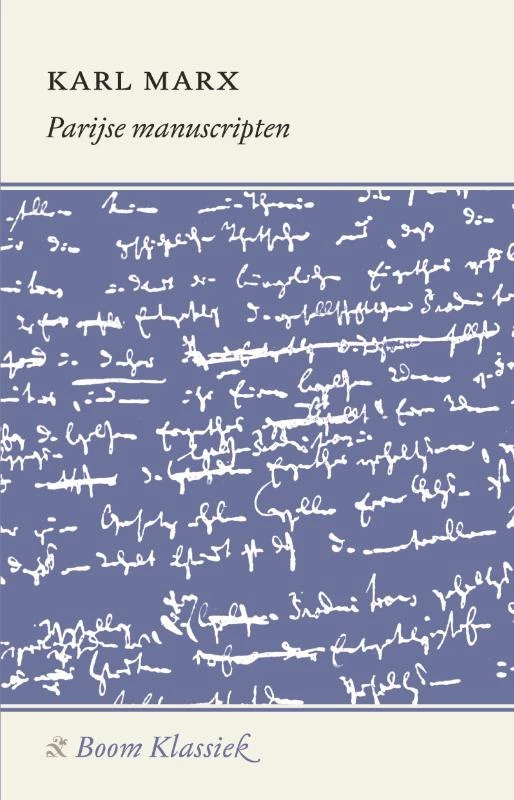 Parijse manuscripten – Karl Marx – boek cover