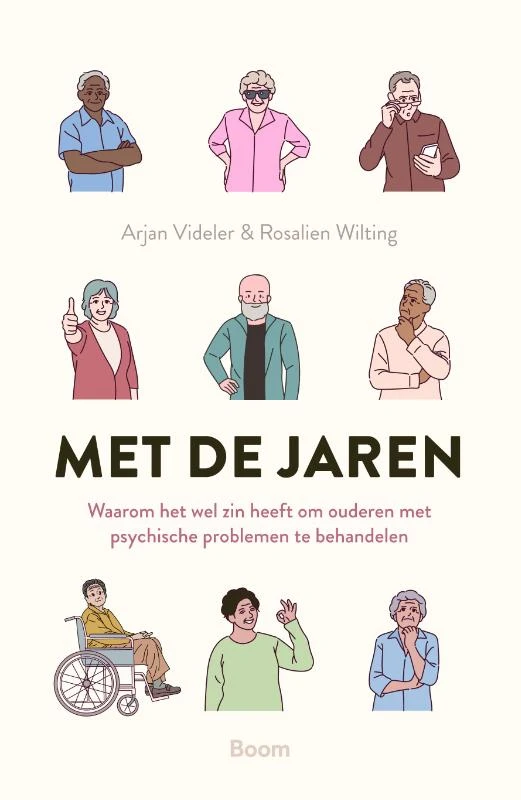 Met de jaren – Arjan Videler – boek cover