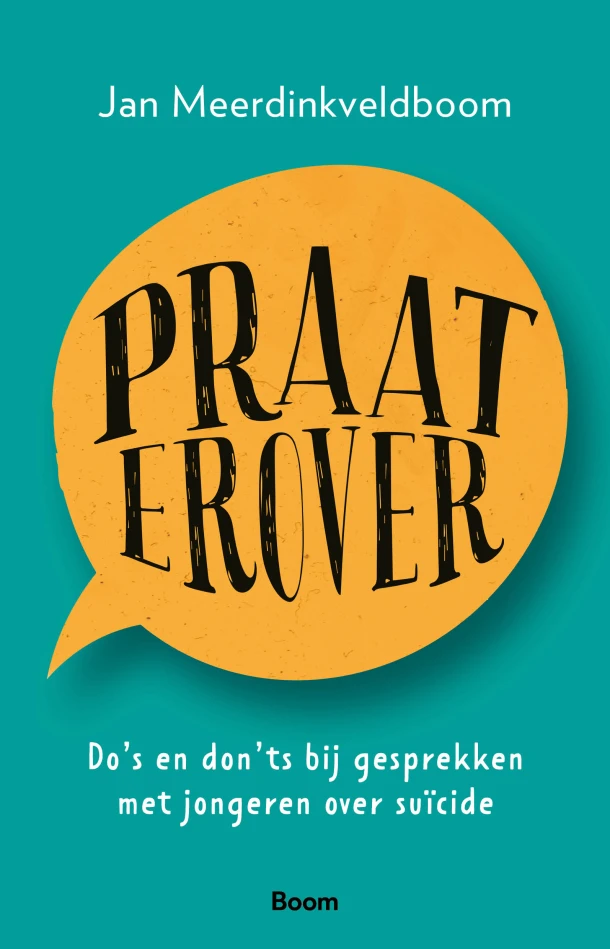 Praat erover – Jan Meerdinkveldboom – boek cover