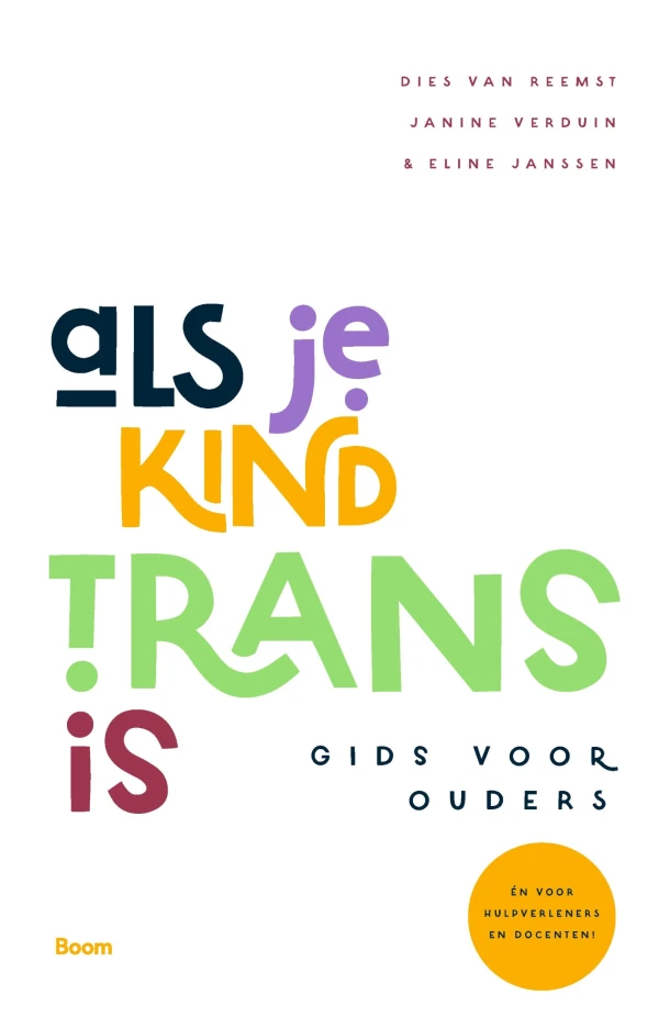 Als je kind trans is – Dies van Reemst – boek cover