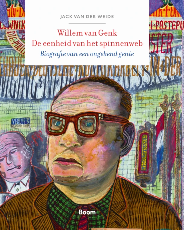 Willem van Genk. De eenheid van het spinnenweb – Jack van der Weide – boek cover