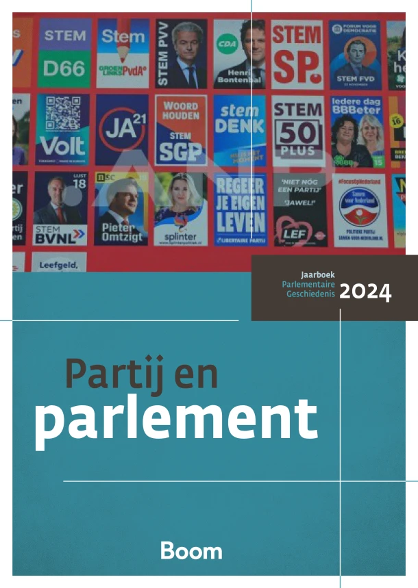 Partij en parlement – Centrum voor Parlementaire Geschiedenis – boek cover